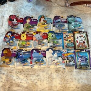 Hot Wheels Disney character cars